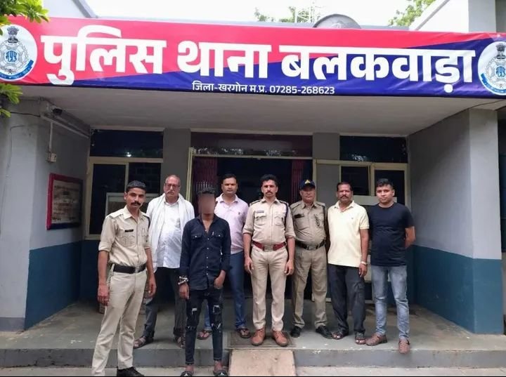 फरारा आरोपी को किया गिरफ्तार