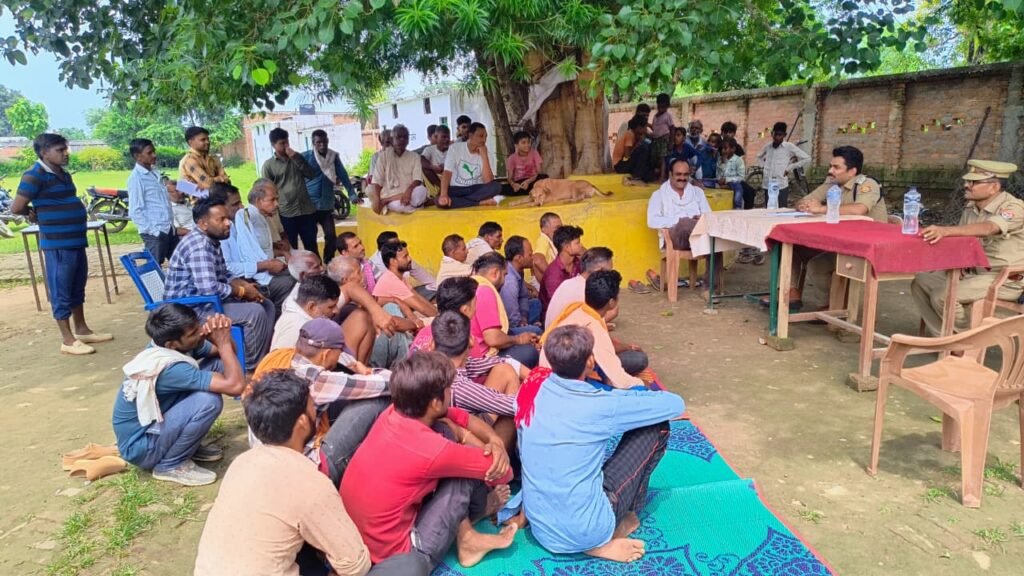 पुलिस ने किया आमजन मानस को जागरूक 