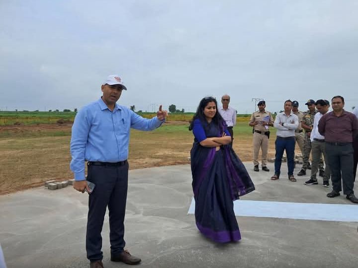 कलेक्टर और एसपी ने किया दौरा